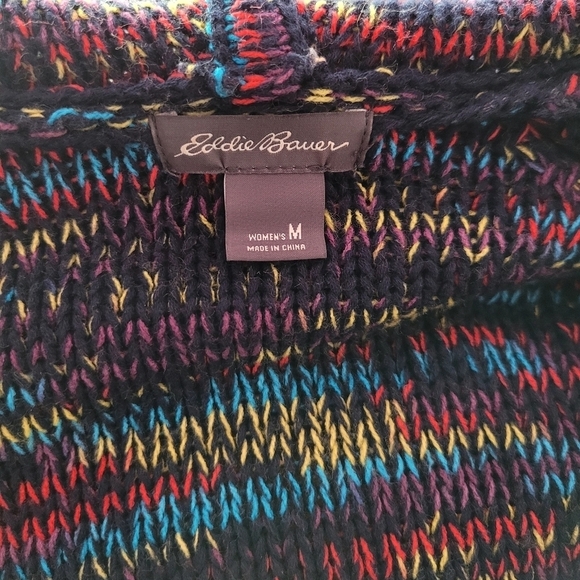 Eddie Bauer Women's Sweater Hoodie Size Medium - Picture 3 of 8